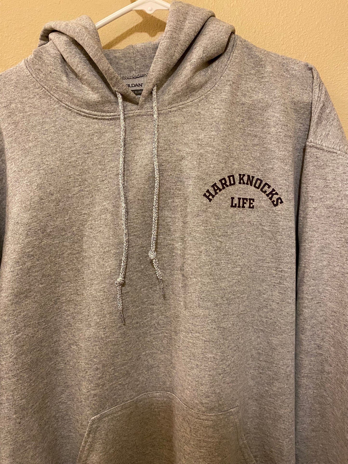 HK Life Light Grey Hoodie Press